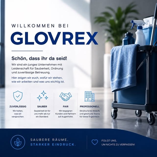 Willkommen bei GLOVREX: sauber, zuverlässig, fair, professionell